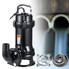 Industrie Fäkalienpumpe Schmutzwasserpumpe 3,3kW 380V Cutter Schneidwerk