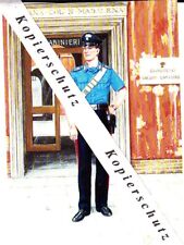 Ansichtskarte Polizei  Italien  Carabinieri in Sommer Uniform   - Neu -
