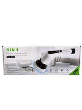 Elektrische Reinigungsbürste Badezimmer Turbo Spin Scrubber mit Teleskopstiel