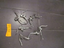 Konvolut oldtimer Fahrradteile 7 Griffe Bremsgriffe f Felgenbremse usw.(SR2/5/6)