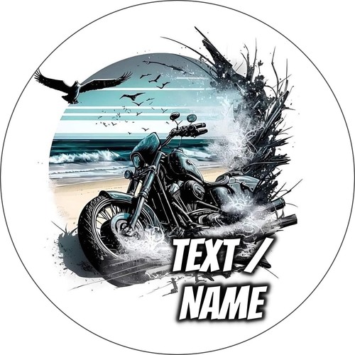 Motorrad tortenaufleger party - motorrad,