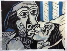 PABLO PICASSO € HANDGEMALT