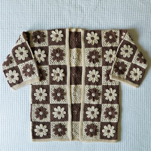 Handgestrickte damenjacke - damenjacke, –