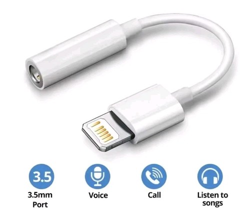 Apple lightning adapter - lightning, aux