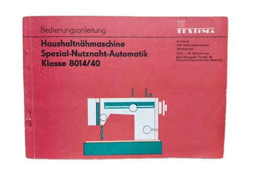 Ddr textima nähmaschine - textima,