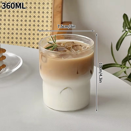 Vertikale streifen glas - glas, tasse