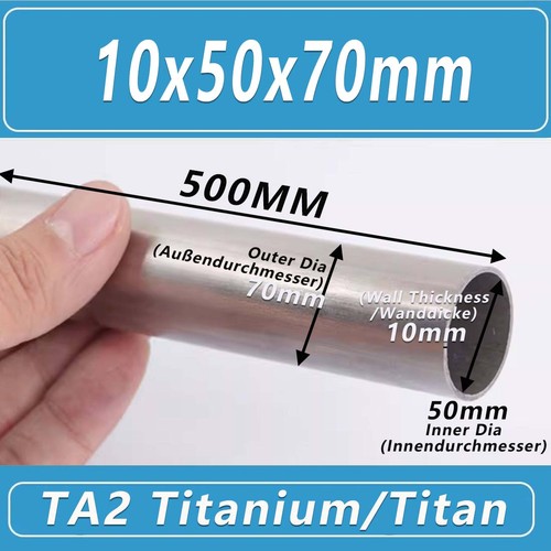 Titan rundrohr ta2 außen - titan,