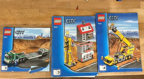 Lego city 7633 baustelle - lego,
