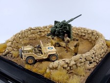 Diorama im Maßstab 1:72: 88