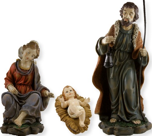 Krippenfiguren heilige familie - krippenfiguren,