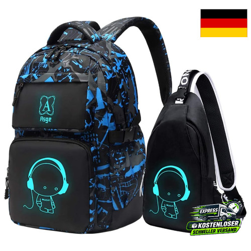 Asge rucksack blau - asge,