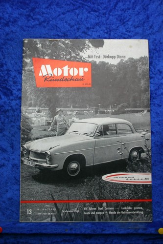 Motor rundschau dürkopp - motor, 13/60