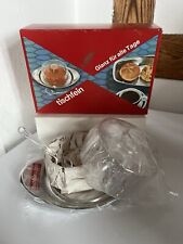 WMF Tischfein Geleedose Marmeladendose 2627 Edelstahl 1970er ORIGINAL verpackt!