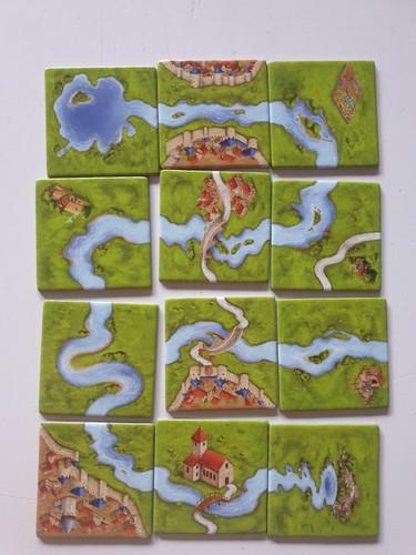 Carcassonne der fluss mini - der,