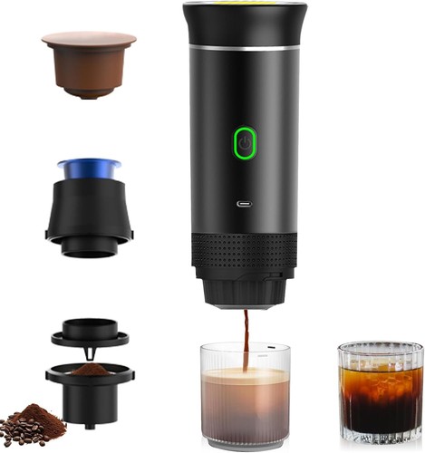Tragbare kaffeemaschine mit - kaffeemaschine,