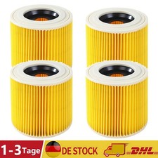 1-4x Patronen Kit Filter für Kärcher WD 2, WD 3, WD 3 Premium, WD 3 P Extension