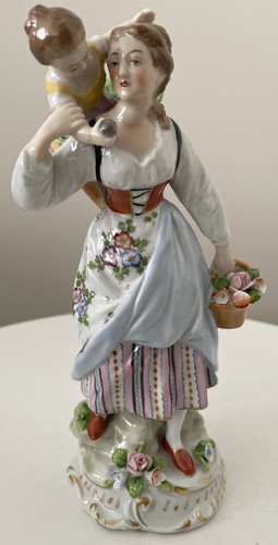 Porzellan figur sitzendorf - figur,
