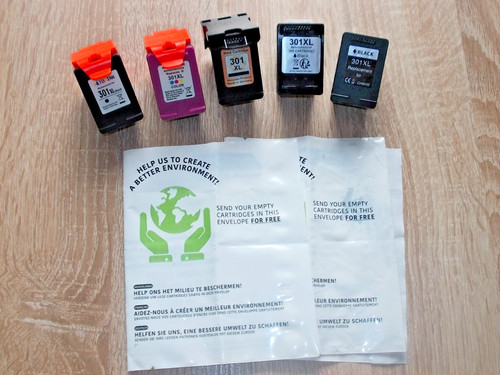 Leere druckerpatronen 301 - druckerpatronen, hp