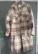 Oversize Mantel H&M Kariert