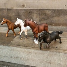 Schleich Toy Horse Lot Of 4
