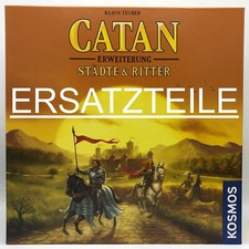 Die Siedler von Catan | Ersatzteile STÄDTE & RITTER | 3. Gen. Kunststoff Auswahl