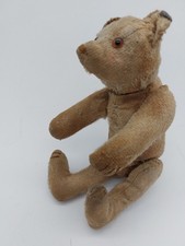 Antiker Steiff Teddy 17 cm Vorkrieg mit Knopf langes " F " um 1920