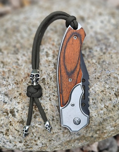 Lanyard paracord skull - paracord,