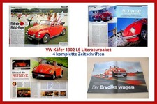 VW Käfer 1302 LS Literaturpaket - 4 komplette Zeitschriften