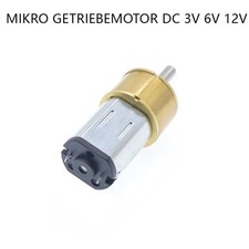 Getriebemotor DC 3V 6V 12V