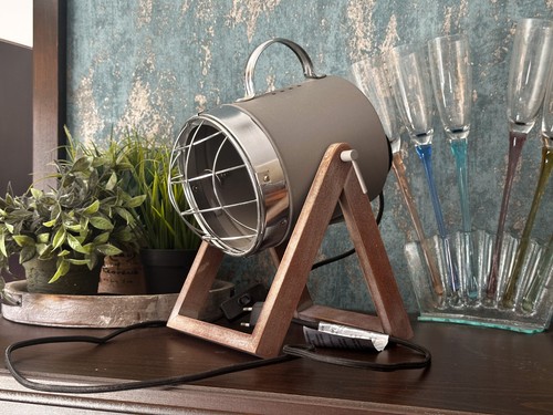 Industrie look tischlampe - industrie,