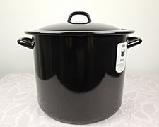 RIESS Emaille großer Kochtopf