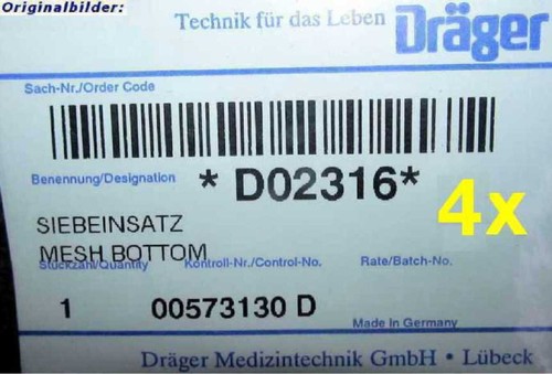 Dräger siebeinsatz 02316 - siebeinsatz,