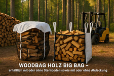 Woodbag Holzbag BigBag Premium Brennholz Holz Big Bag Sternenboden Säcke Profi