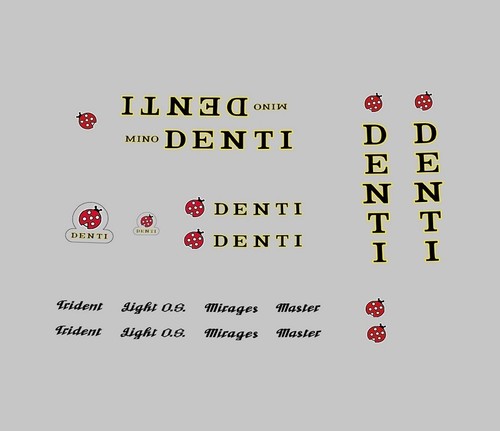 Mino denti bicycle - mino, rahmen