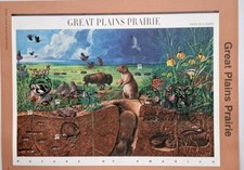 USA   FDC:    19.04.2001     Block 10 x 34-ct  Great Plains Prairie   01 27