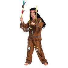 INDIANER KOSTÜM BRAUN KINDER