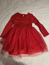 Rotes Weihnachtskleid Gr