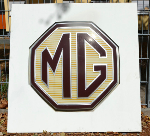 Rover mini leuchtreklame - mg-rover,