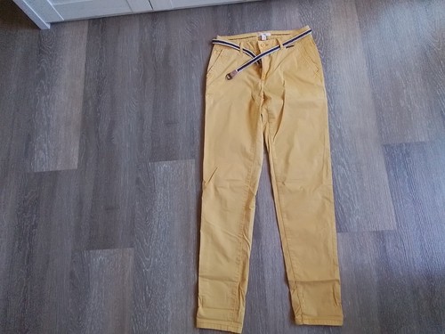 Hose chino gelb von - hose,