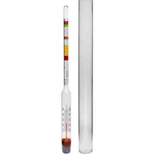 Alkoholmeter mit Thermometer