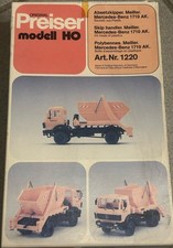 PREISER 1220, Absetzkipper