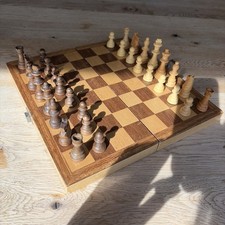 Schachbrett holz schachspiel - schachbrett,