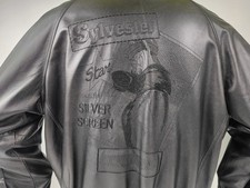 Iceberg Lederjacke Kater Sylvester schwarz Gr. 48 (M) Italy vintage 90s