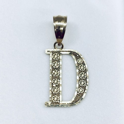 10k gelbgold buchstabe - buchstabe, d