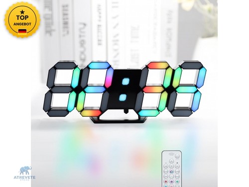 Led digitaluhr neonuhr 24 - led-digitaluhr,, 24,6