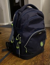 Coocazoo Schulrucksack Rucksack dunkelblau Easy Grow System TOP Zustand