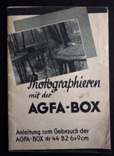#A0844-Photographieren mit der Agfa-Box  Anleitung Broschüre