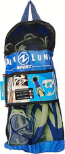 Aqualung Schnorchelset Urchin Jr., Tauchset, Flossen, Brille, Größe M, NEU/OVP