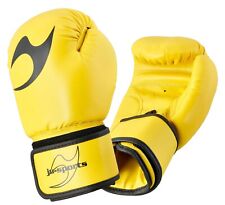 2. Wahl: Ju-Sports Boxhandschuhe Kinder gelb, rot 6 OZ.