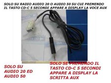 Aux Audio Cable Mercedes A B C